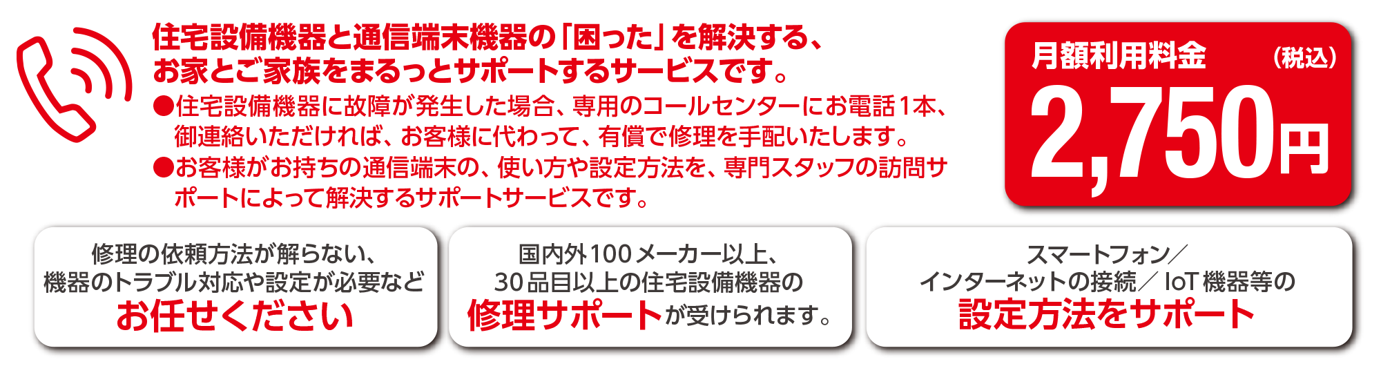 月額利用料金